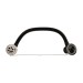 Plumbob Bath Waste Overflow Rubber Plug and Chain 601966