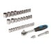 Silverline Compact Mixed Small Socket 39pc Set 633754