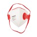 Silverline Fold Flat Valved FFP3 NR Face Masks Box of 25 Dust Masks 633895