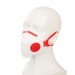 Silverline Fold Flat Valved FFP3 NR Face Masks Box of 25 Dust Masks 633895