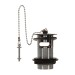 Plumbob Chrome Basin Waste Poly Plug and Chain Slotted 639063