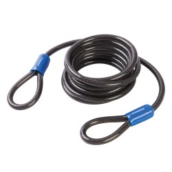 Silverline Looped Cable Security Padlock 2.5m 8mm 647706