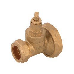 Plumbob Brass Central Heating Pump Gate Valve 22mm 1 1/2 inch 650131