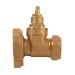 Plumbob Brass Central Heating Pump Gate Valve 22mm 1 1/2 inch 650131