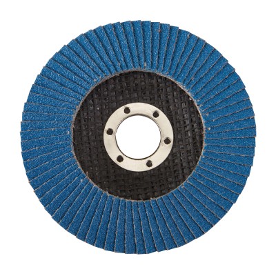 Silverline Zirconium Flap Disc Sanding Grinding 115mm 80 grit 675279