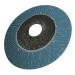Silverline Zirconium Flap Disc Sanding Grinding 115mm 80 grit 675279