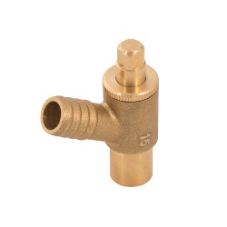 Plumbob Type A Brass Water Drain Cock 15mm 684261