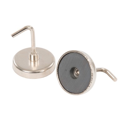 Silverline Magnetic Hooks Max 4Kg Twin Pack 695776