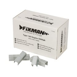 Fixman Type 140 Stapler Staples 10.5 x 10mm 5000pk 701969 