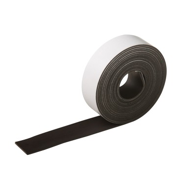 Silverline 25mm Magnetic Self Adhesive Flexible Tape 3m 703514
