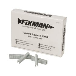 Fixman Type 90 Stapler 10mm Staples 5000pk 715197