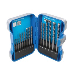 Silverline Masonry TCT Drill Bit Set 3 to 10mm 723650