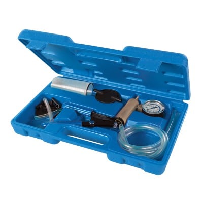 Silverline Vacuum Tester Brake and Clutch Bleeding Kit 734801
