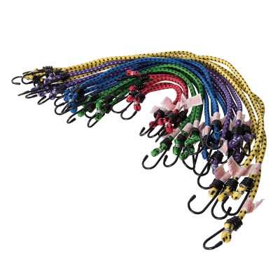 Silverline Bungee Cord Tie Down Straps 20pc Set 759497