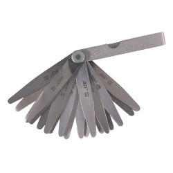 Silverline Feeler Gauge 26 Leave 0.051 to 0.636mm 763624