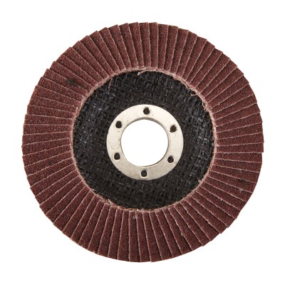 Silverline Flap Sanding Grinding Disc 115mm 80 Grit Aluminium Oxide 792089
