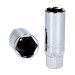 Silverline Deep Spark Plug Socket Set 16mm and 21mm 1/2 inch 793760