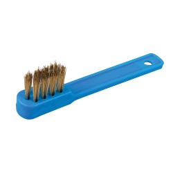 Silverline Spark Plug Cleaning Brass Bristle Wire Brush 793774