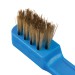 Silverline Spark Plug Cleaning Brass Bristle Wire Brush 793774