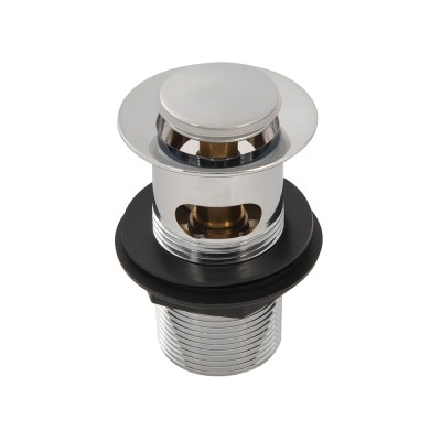 Plumbob Sprung Chrome Plug Basin Waste Slotted 804020