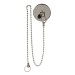 Plumbob Chrome Plated Basin Plug and Chain 44mm 819936