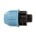 Plumbob MDPE Pipe Male Threaded Adapter Coupler 25mm 3/4 inch 830014
