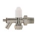 Plumbob Angled Radiator Valve 15mm inc Drain Off 855285 