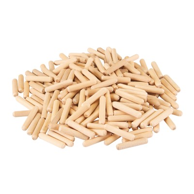 Birchwood Fluted Wood Wooden Dowels 8mm 200pk 868727 
