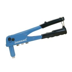 Silverline Hand Riveter Pop rivet Gun 2.4 3.2 4.0 and 4.8mm 868792