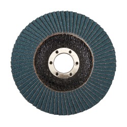 Silverline Zirconium HD Flap Disc Sanding Grinding 115mm 60G 868821