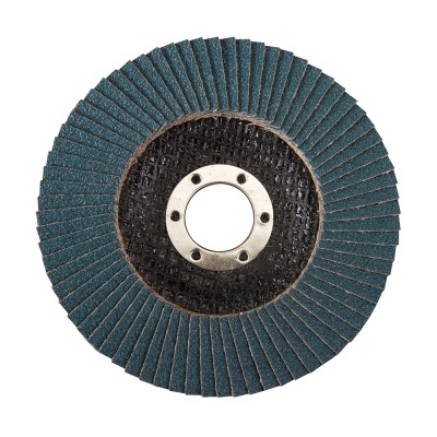 Silverline Zirconium HD Flap Disc Sanding Grinding 115mm 60G 868821
