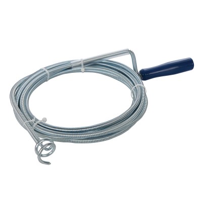 Silverline 870883 Waste Pipe Drain Unblocker Cleaner 5m Sprung Wire