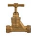 Plumbob Brass Water Stopcock 15mm 940642