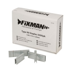 Fixman Type 90 Stapler 16mm Staples 5000pk 947082 