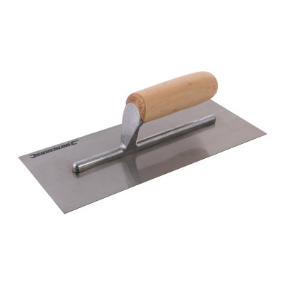 Silverline Trade Wooden Handle Plaster Plastering Trowel CB58