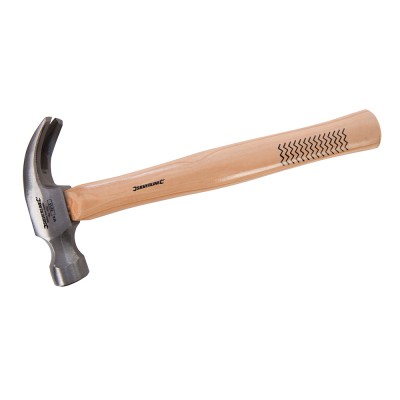 Silverline 16oz Claw Hammer Hickory Wood Handle HA01