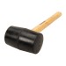 Silverline Rubber Assembly Mallet 16oz 454g Black Head HA72