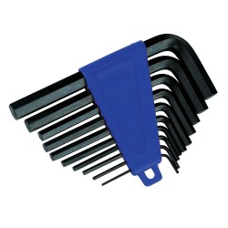 Silverline Hex Allen Key Set imperial HK19