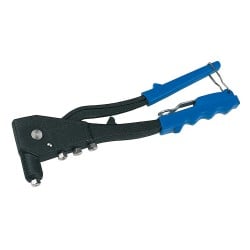 Silverline Hand Riveter Pop Rivet Gun inc Mixed Rivets PL61