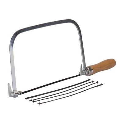 Silverline DIY Coping Saw With Assorted Blades SW45