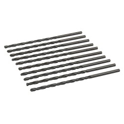 Silverline Metric HSS-R Long Series Bits 4.0mm x 119mm 10pk 282382