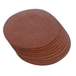 Silverline Hook and Loop Discs 300mm 60 Grit 10pk 298538
