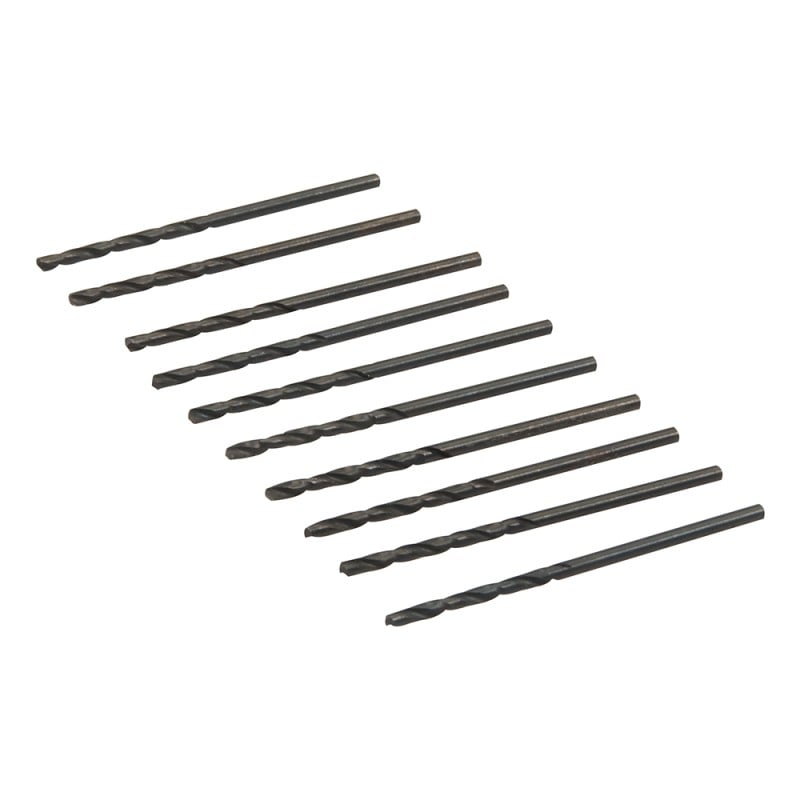 Silverline Metric HSS-R Jobber Bits 10pk 2.0mm 349753