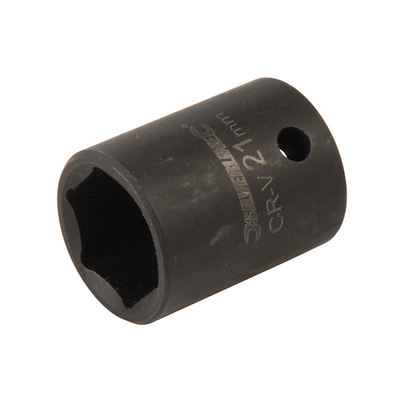 Silverline Impact Socket 1/2 inch Drive 6pt Metric 21mm 363656