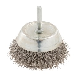 Silverline Rotary Stainless Steel Wire Cup Brush 75mm 409596