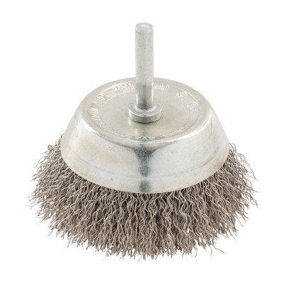 Silverline Rotary Stainless Steel Wire Cup Brush 75mm 409596