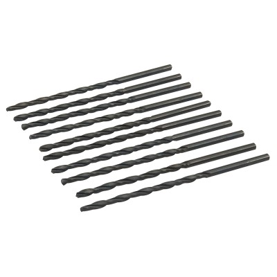 Silverline Metric HSS-R Long Series Bits 10pk 4.5mm x 126mm 427533