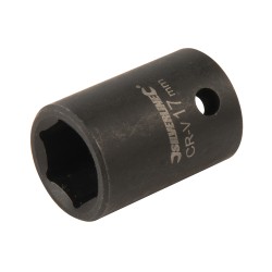 Silverline Impact Socket 1/2 inch Drive 6pt Metric 17mm 434254