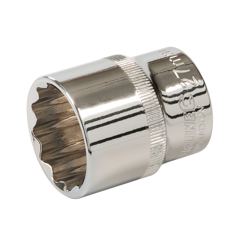 Silverline Socket 1/2 inch Drive 12pt Metric 27mm 436883