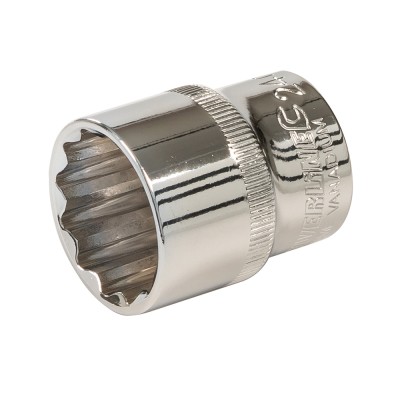 Silverline Socket 1/2 inch Drive 12pt Metric 24mm 449975